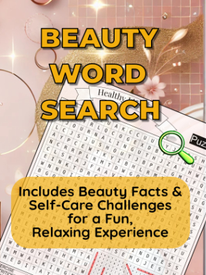 Beauty Word Search
